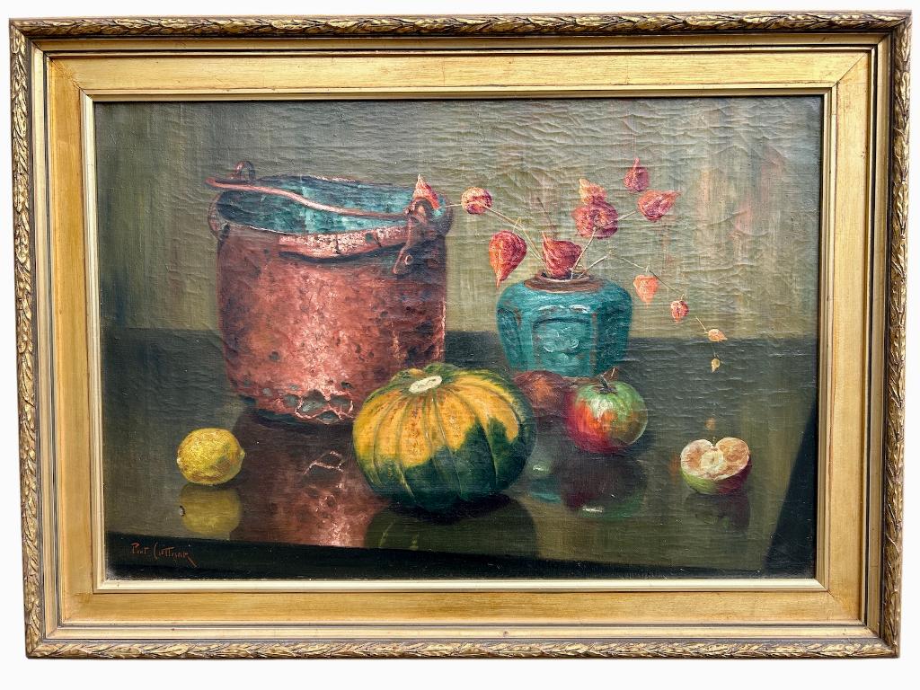 Stilleven Piet Cottaar (1878–1950) Rotterdam, Delft # 180, Ophalen of Verzenden