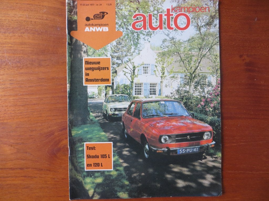 Autokampioen 24 1977 Skoda 105 L / 120 L, Le Mans, TriVette, Boeken, Ophalen of Verzenden, Nieuw, Overige merken
