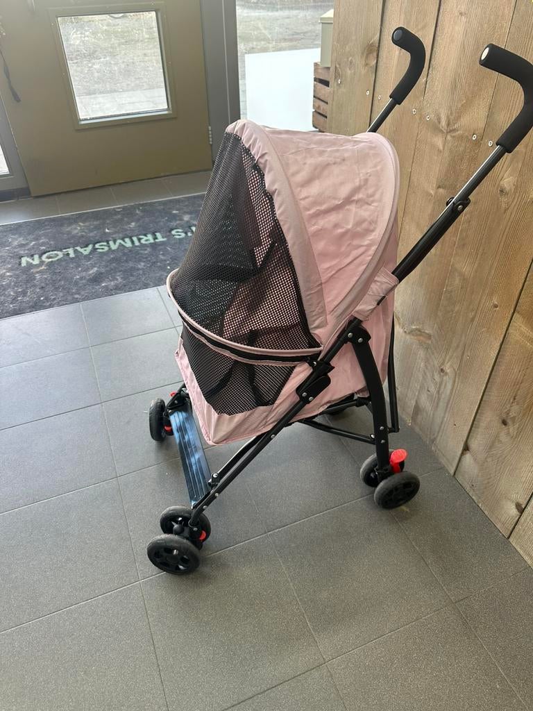 Honden buggy, Ophalen, Zo goed als nieuw