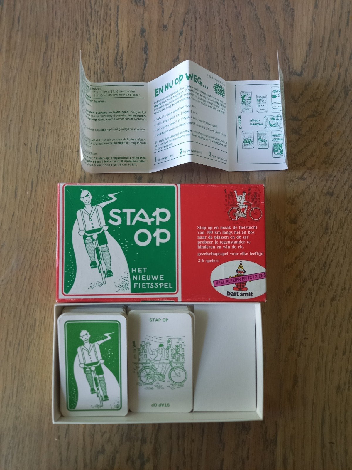 Stap op spel. Compleet met 99 kaarten en de beschrijving, Hobby en Vrije tijd, Gezelschapsspellen | Bordspellen, Ophalen of Verzenden