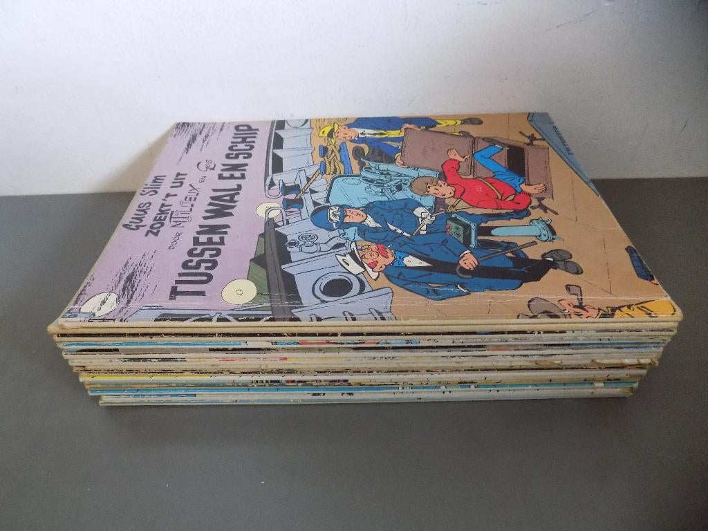 Guus Slim ~ Complete serie 1 t/m 16, Complete serie of reeks, Ophalen of Verzenden, Gelezen