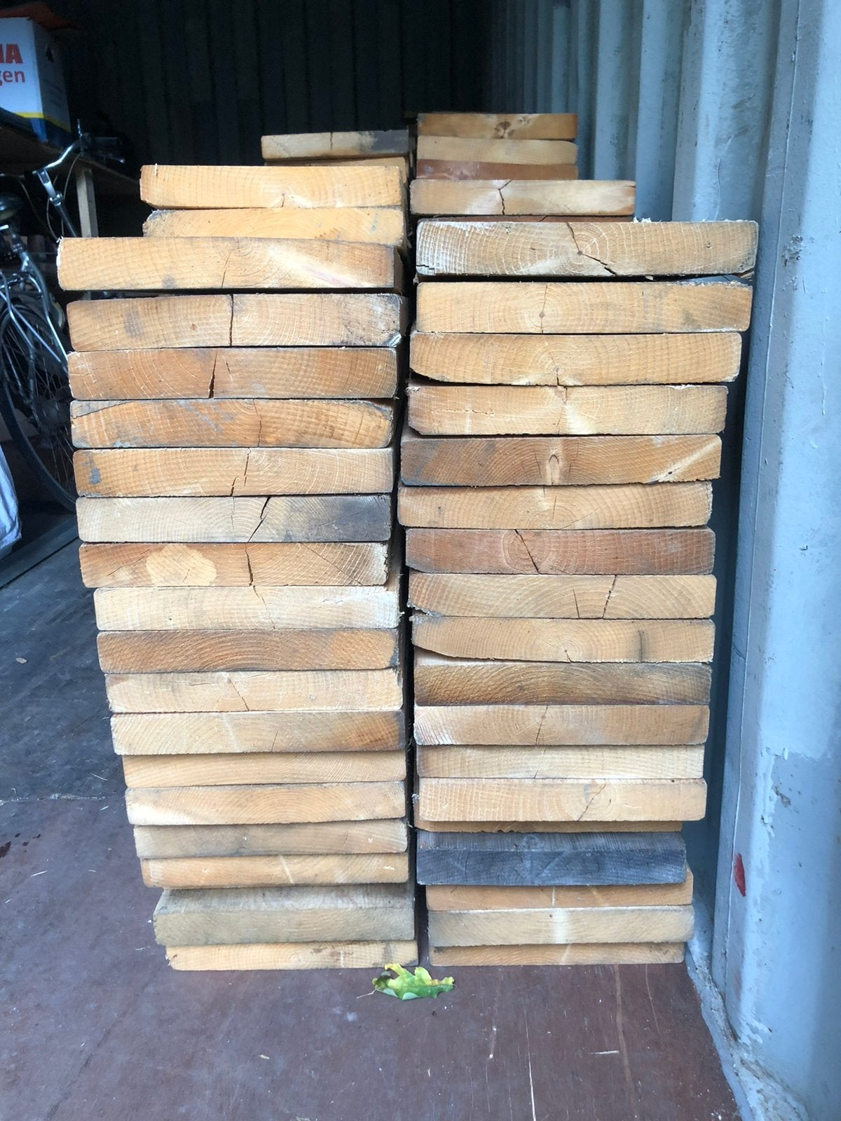 Geschaafde planken 35x240 lengtes van 4,50 meter, Ophalen, Zo goed als nieuw, 250 cm of meer, Planken