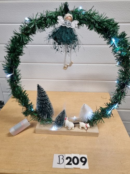 B209 kerstboog met verlichting, Ophalen of Verzenden