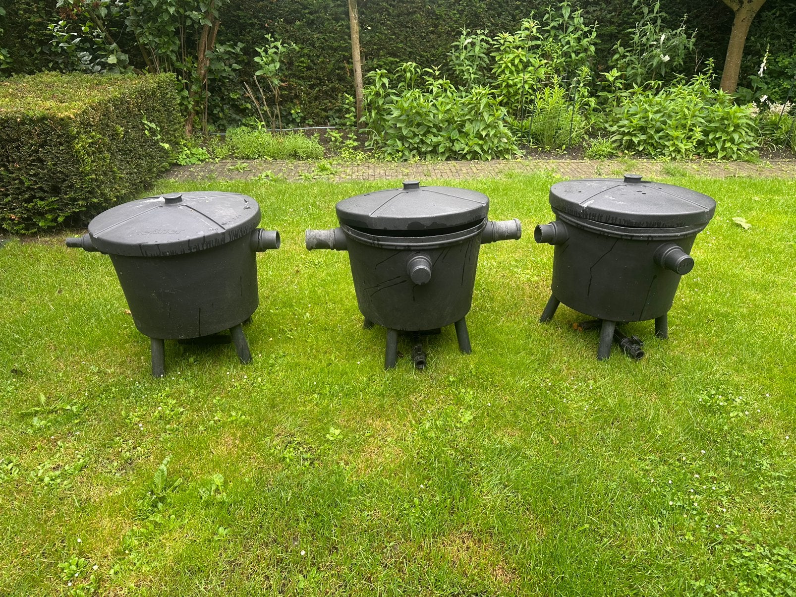 3x Meißner filterunits, Ophalen, Gebruikt, Vijverfilter