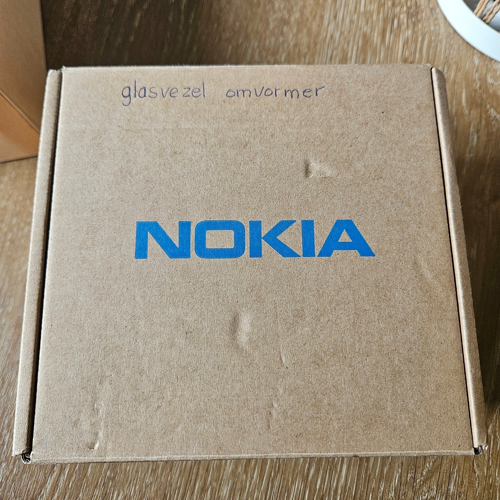 Nokia Glasvezel Omvormer XS-010X-Q - Zo goed als nieuw, Ophalen of Verzenden, Zo goed als nieuw, Router met modem, Nokia
