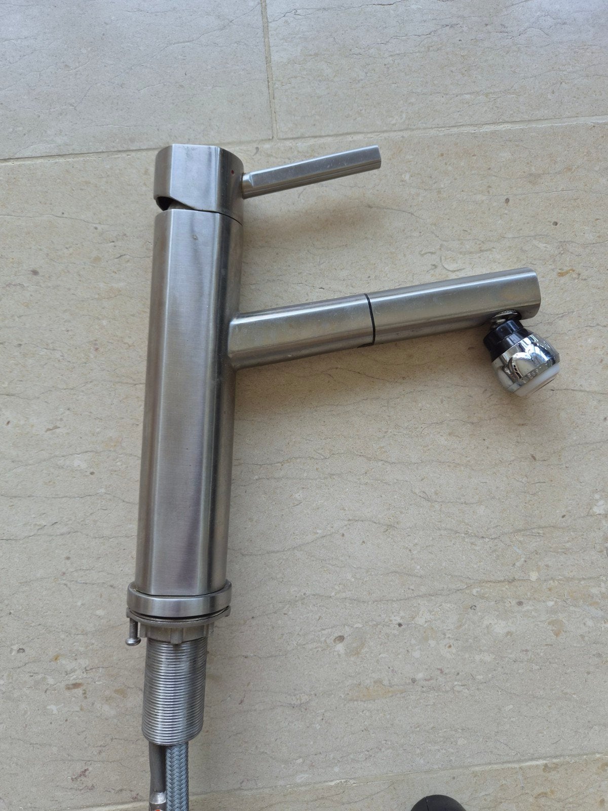 Franke RVS Keuken Mengkraan met Uittrekbare Flex Handstuk, Overige typen, Ophalen of Verzenden, Zo goed als nieuw, Metaal