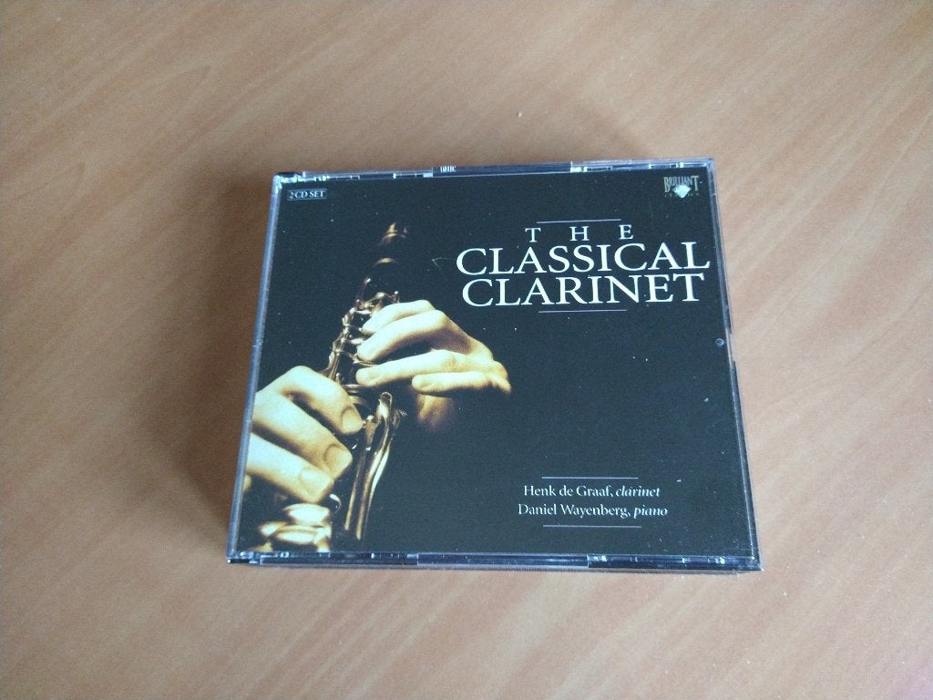 2-CD The Classical Clarinet. Henk de Graaf, Daniel Wayenberg, Ophalen of Verzenden, Barok, Zo goed als nieuw, Overige typen