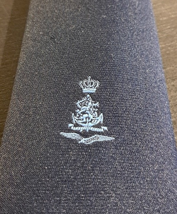 Ministerie van Defensie DGEF stropdas Directoraat Generaal, Verzamelen, Ophalen of Verzenden, Nieuw, Gebruiksvoorwerp