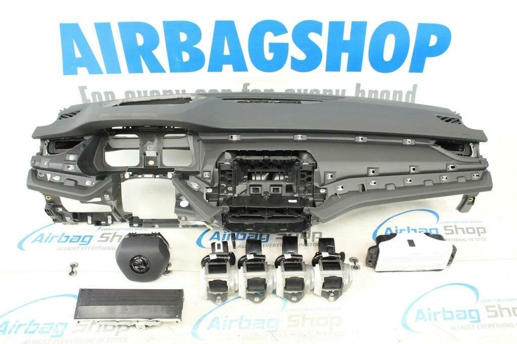 Airbag set Dashboard zwart met HUD Skoda Octavia 2020-heden, Auto-onderdelen, Gebruikt, Ophalen of Verzenden
