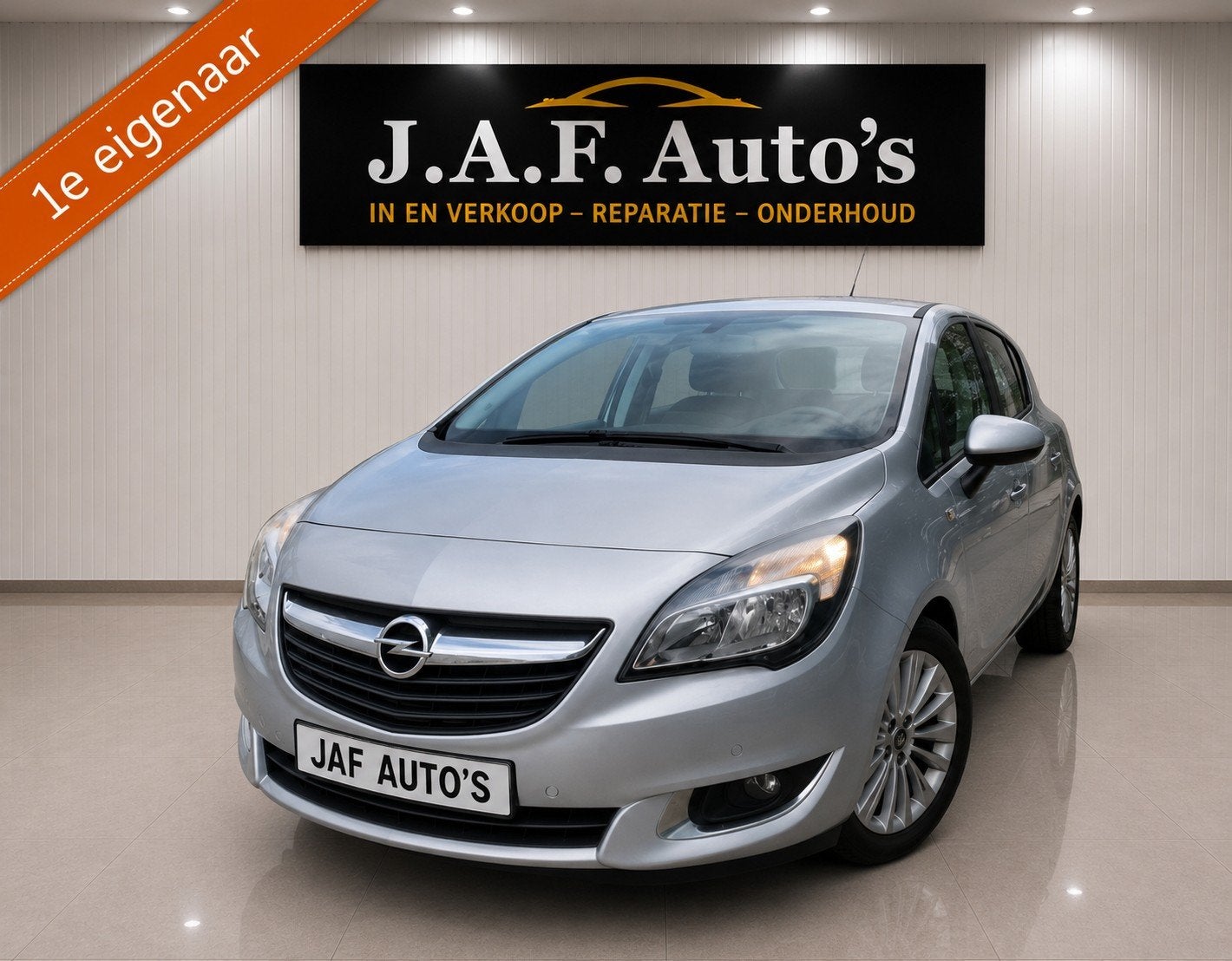 Opel  Meriva 1.4 Turbo Airco Cruise Luxe LPG! 1st eigenaar, Auto's, Opel, Voorwielaandrijving, 680 kg, 4 cilinders, Handgeschakeld