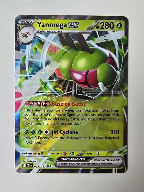 YANMEGA EX (DESTINED RIVALS 003/182) (TRADING CARD), Verzenden, Zo goed als nieuw