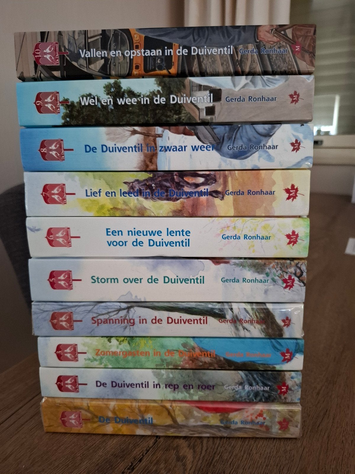De Duiventil serie - Gerda Ronhaar kompleet, Ophalen of Verzenden, Zo goed als nieuw, Gerda Ronhaar, Fictie algemeen