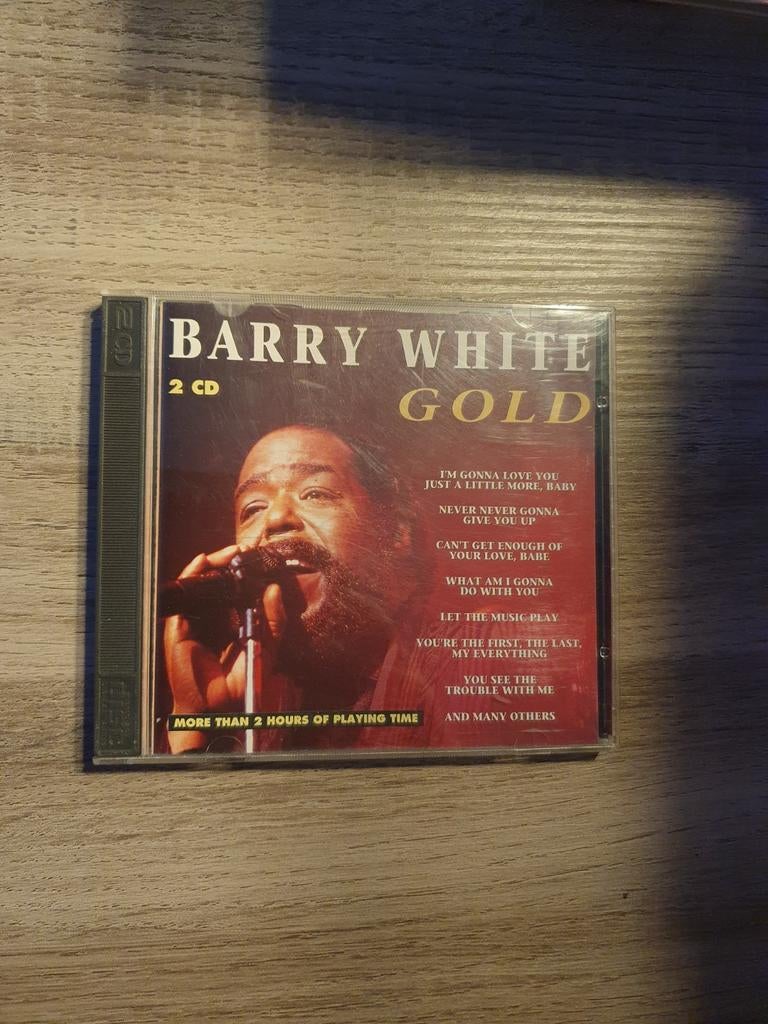 Cd barry white, Ophalen of Verzenden, Zo goed als nieuw