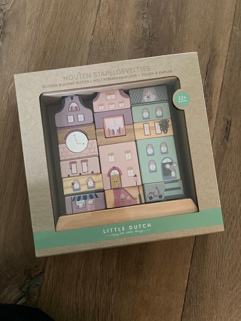 Houten stapelgeveltjes Little Dutch, Ophalen of Verzenden