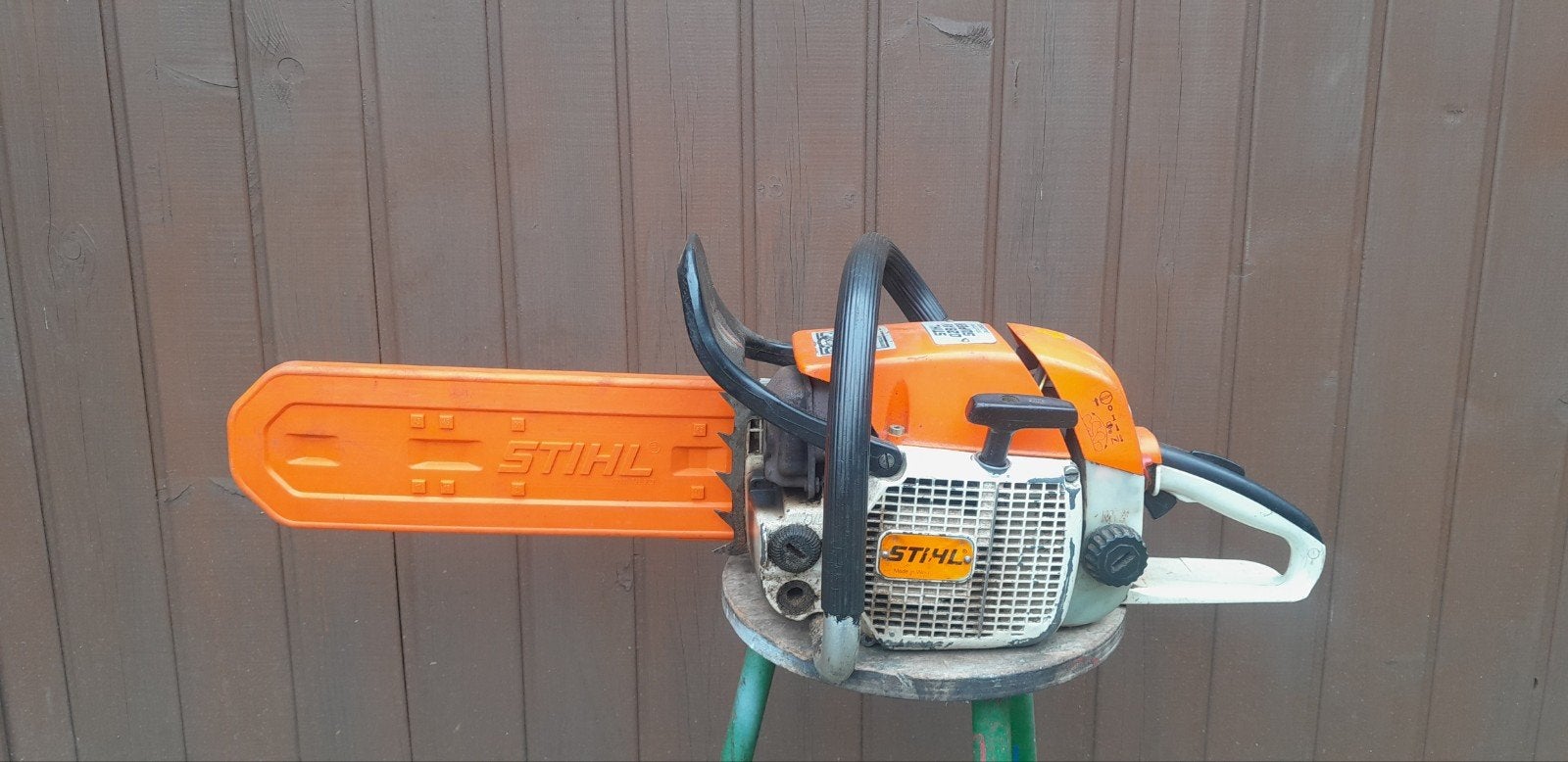 stihl kettingzaag, Ophalen of Verzenden, Gebruikt