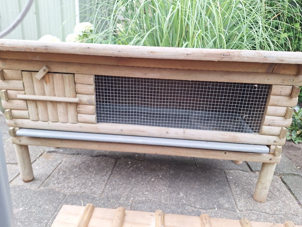 Konijnenhok, Dieren en Toebehoren, Knaagdieren en Konijnen | Hokken en Kooien, Ophalen, 90 cm of meer, Konijn, Hok