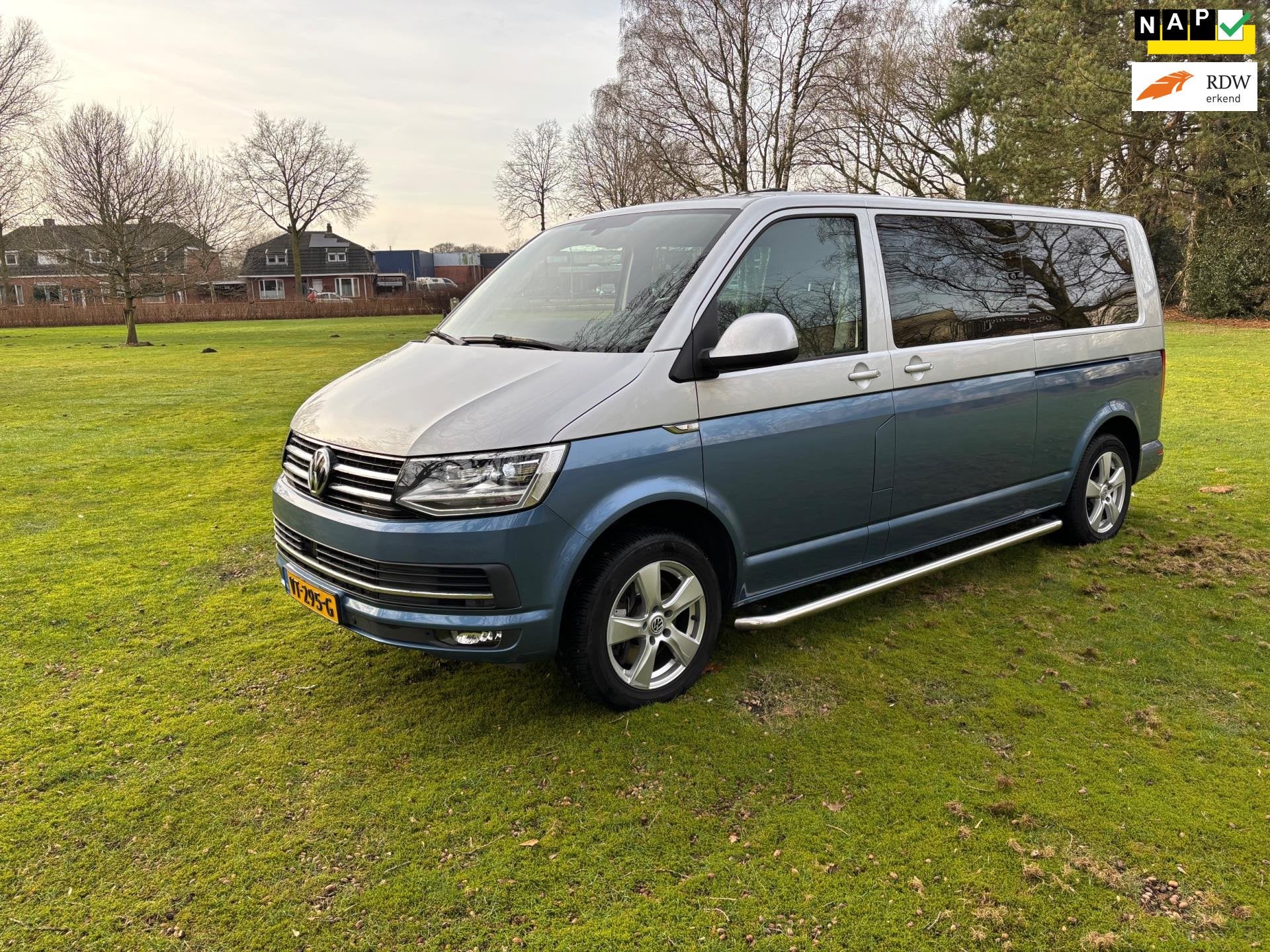 Volkswagen Transporter 2.0 TDI L2H1 DC Highline Blikvanger, Auto's, Stof, Gebruikt, 4 cilinders, Origineel Nederlands
