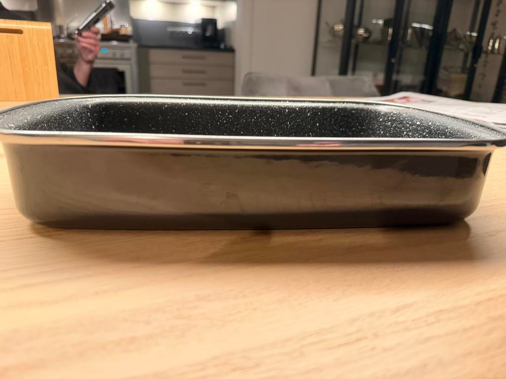 BK Fortalit Braadslede / Ovenschaal - 35cm - Emaille - ZGAN, Ophalen of Verzenden, Zo goed als nieuw, Overige materialen