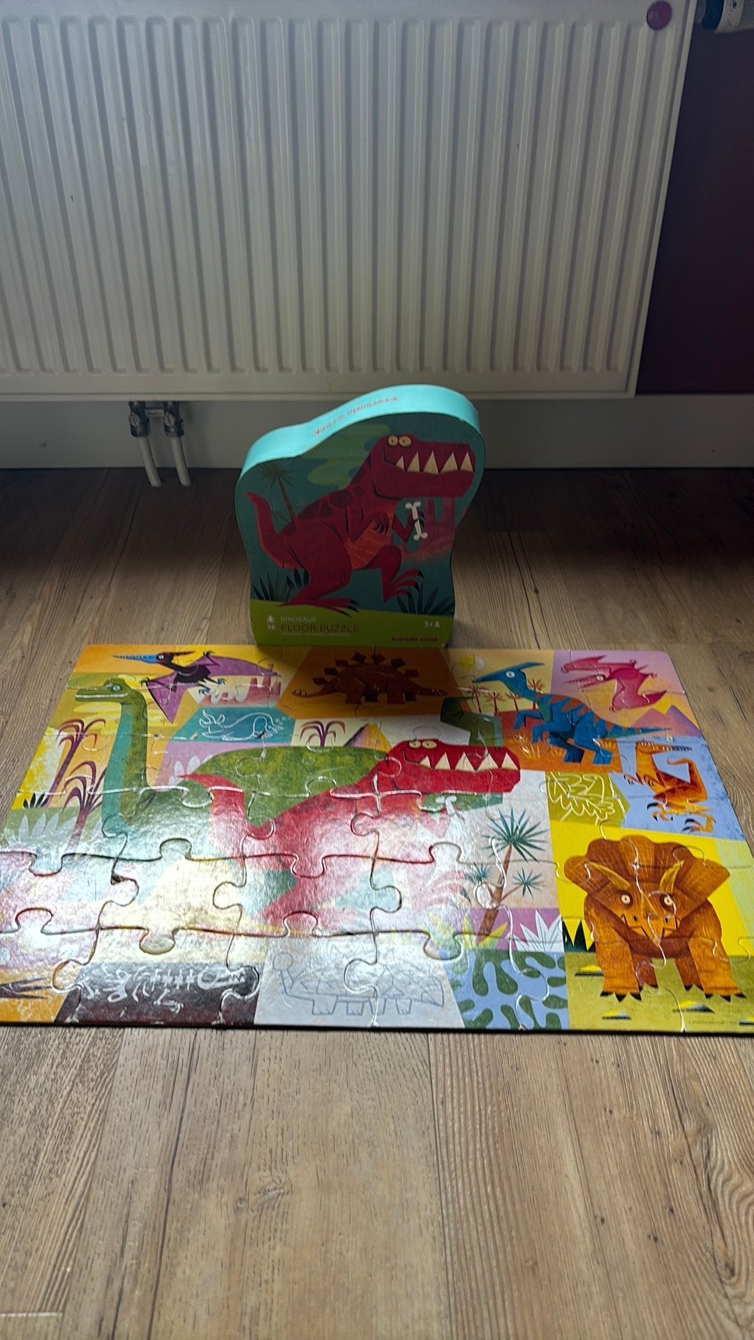 Puzzel dino, Ophalen of Verzenden, Gebruikt, Jongen of Meisje