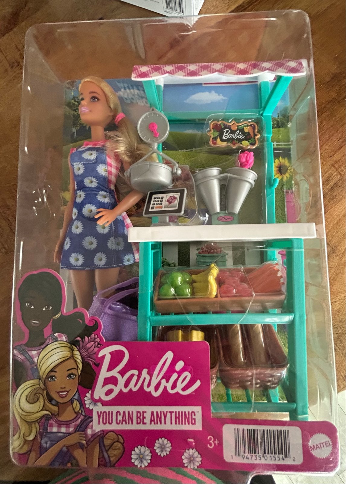 Barbie Pop met Groentekraam Speelset - Nieuw in doos!, Ophalen of Verzenden, Nieuw, Barbie