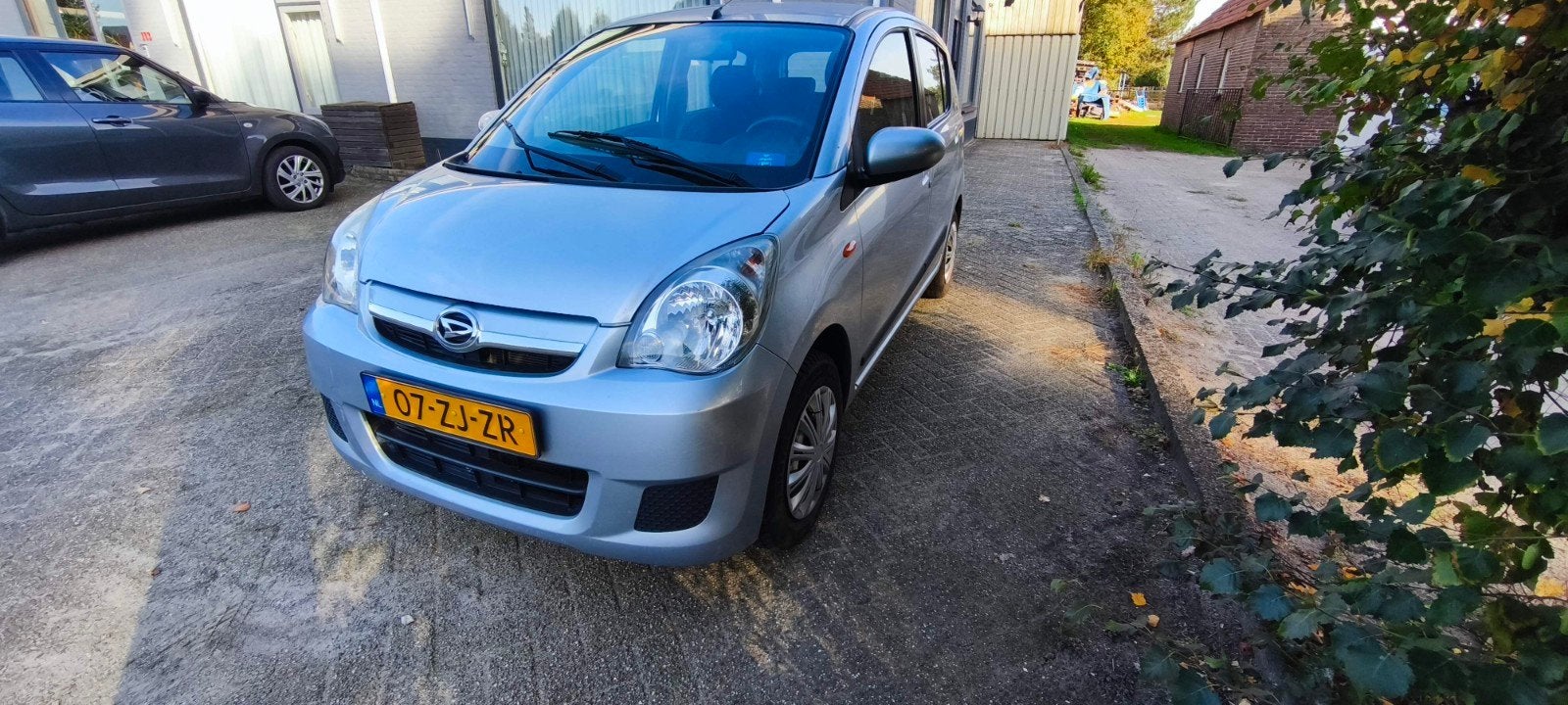 Daihatsu Cuore Airco ! 1.0 5D 2008 Grijs, Voorwielaandrijving, Stof, 600 kg, Zwart