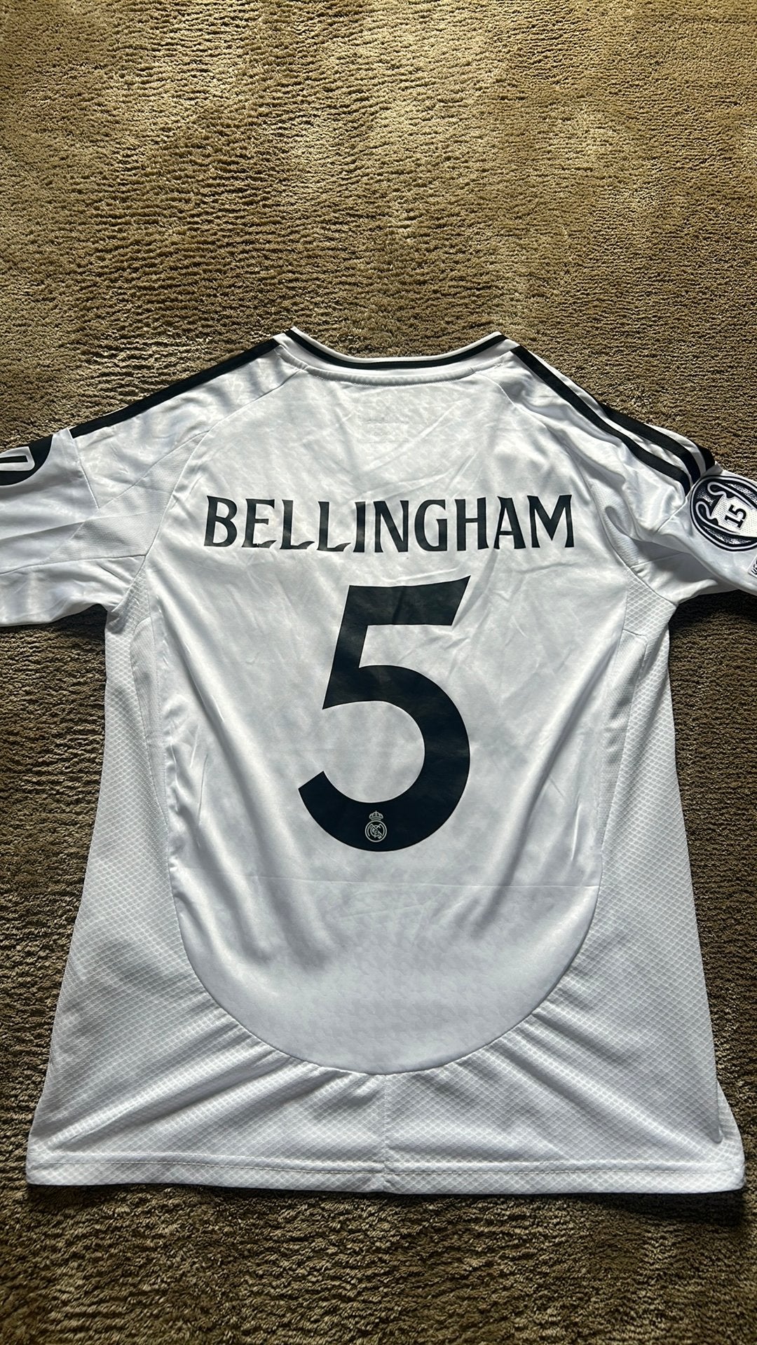 Mooie shirt Bellingham 5 : Real Madrid maat s, Ophalen of Verzenden, Zo goed als nieuw, Buitenlandse clubs, Shirt