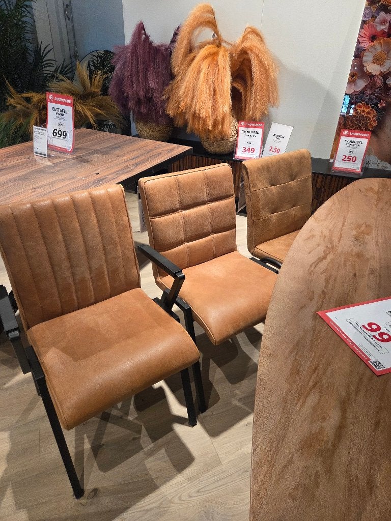Mix/Match eetkamerstoelen, Ophalen, Bruin, Zo goed als nieuw, Vijf, Zes of meer stoelen
