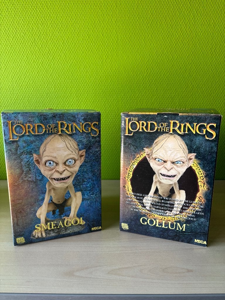 Lord of the Rings Smeagol & Gollum beeldjes - Neca, Ophalen of Verzenden, Nieuw, Beeldje of Buste