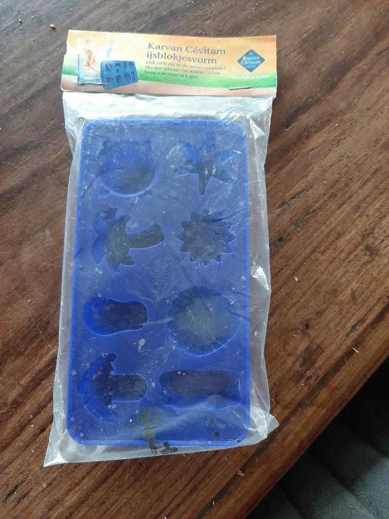 Ijsblokjesvorm Karvan Cevitam, Ophalen, Minder dan 50 cm, Blauw, Nieuw