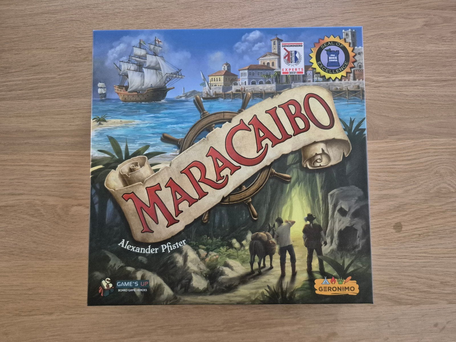 Maracaibo Bordspel [NL], Hobby en Vrije tijd, Gezelschapsspellen | Bordspellen, Een of twee spelers, Ophalen of Verzenden, Gebruikt