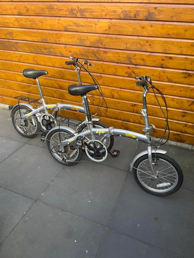 Te koop set compacte Scamper B2R vouwfietsen., Ophalen, Gebruikt, 20 inch of meer, Versnellingen
