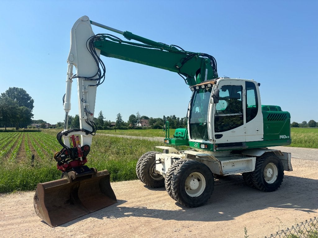 Hyundai 140w-9 mobiele kraan graafmachine 2013, Ophalen, Graafmachine