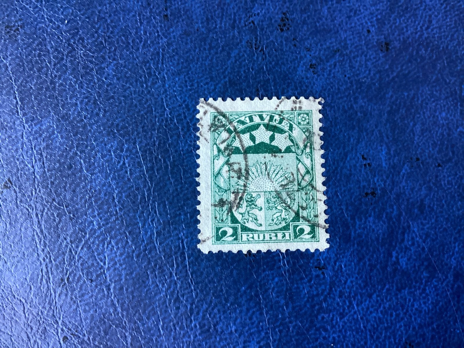 Estland  1921- Mi.79-2 Rubla, gestempeld., Ophalen of Verzenden, Overige landen, Gestempeld