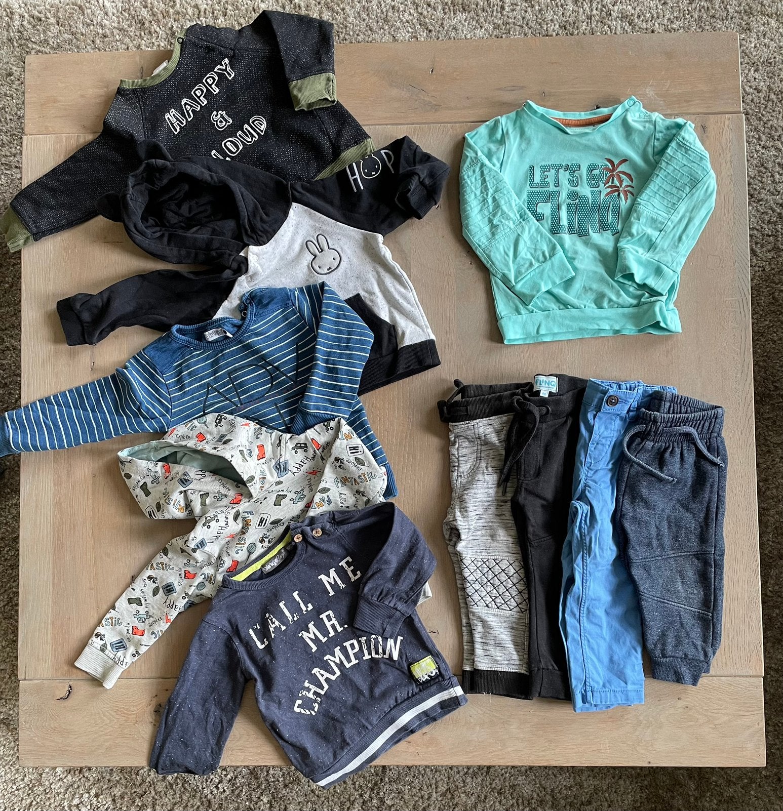 Herfst / Winter kledingpakket maat 80, Ophalen of Verzenden, Gebruikt, Maat 80