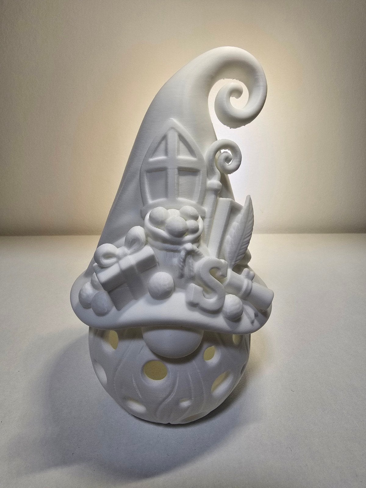 3D Geprinte gnoom Sinterklaas, Overige stijlen, Nieuw, Kunststof, Ophalen of Verzenden