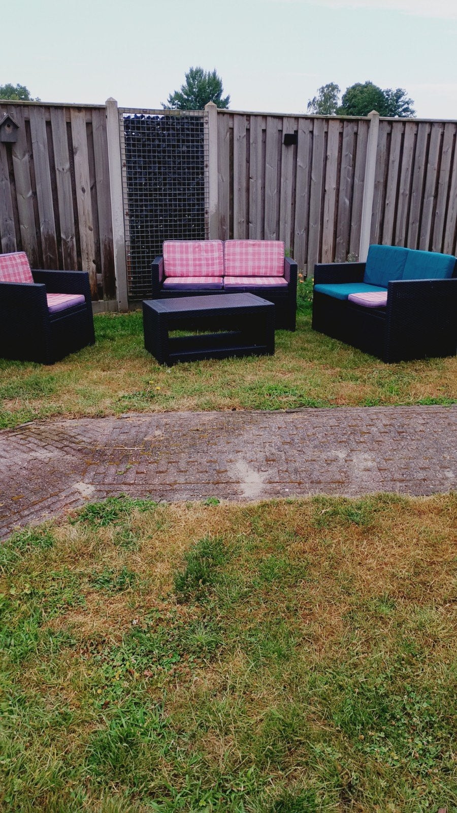 Tuinset, Ophalen