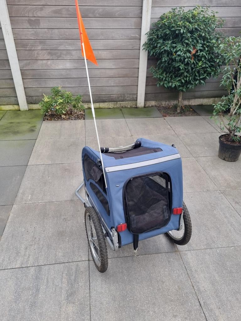 Honden fietskar, in zeer goede staat,, Dieren en Toebehoren, Ophalen, Zo goed als nieuw