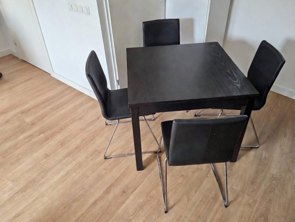 Eettafel, Ophalen, Gebruikt, 50 tot 100 cm, 150 tot 200 cm