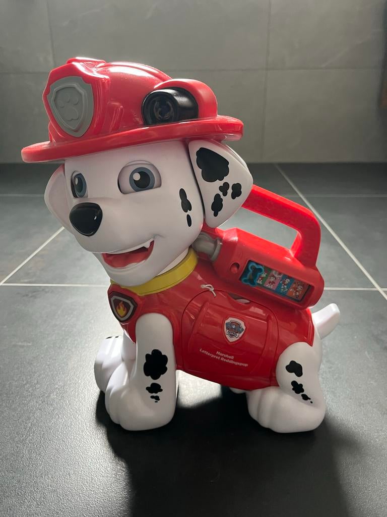 Paw Patrol Marshall Letterpret Reddingspup, Ophalen of Verzenden, Zo goed als nieuw, Taal en Lezen, Met geluid