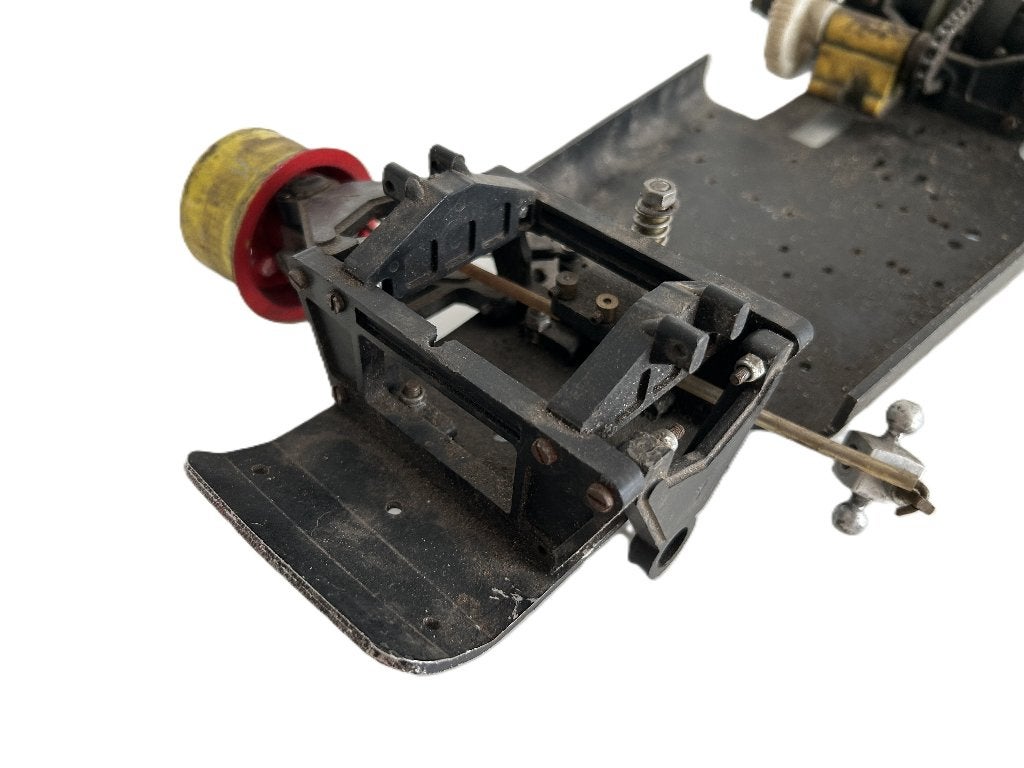 Vintage Yu-can chassis nitro rc auto, Verzenden, Gebruikt, Nitro, Auto onroad