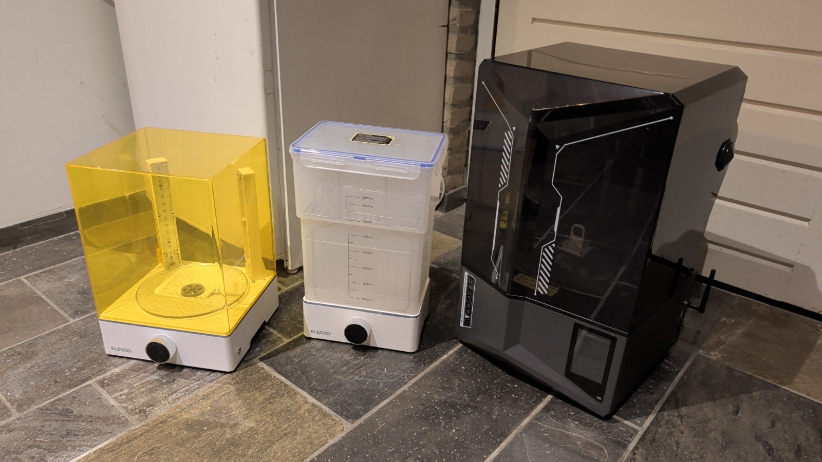 Elegoo Saturn 4 Ultra 3D printer met Wash & Cure station, Ophalen, Ingebouwde Wi-Fi, Elegoo, Resin/Hars