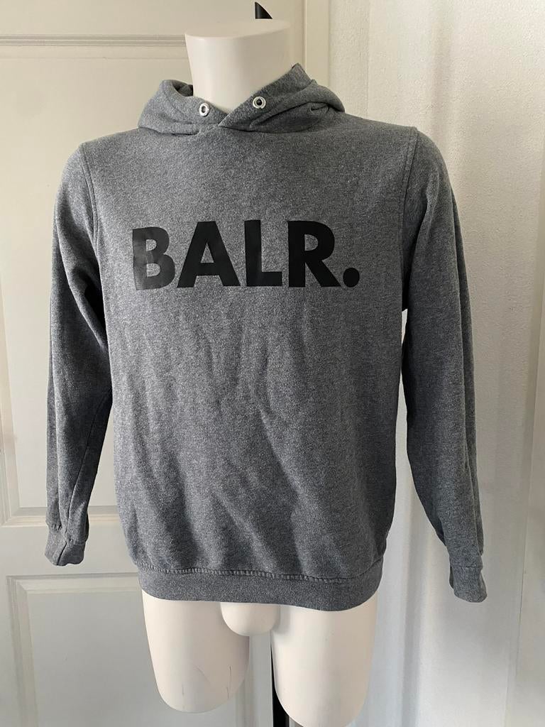 Heren Balr. Hoodie grijs maat S, Ophalen of Verzenden, Zo goed als nieuw, Grijs