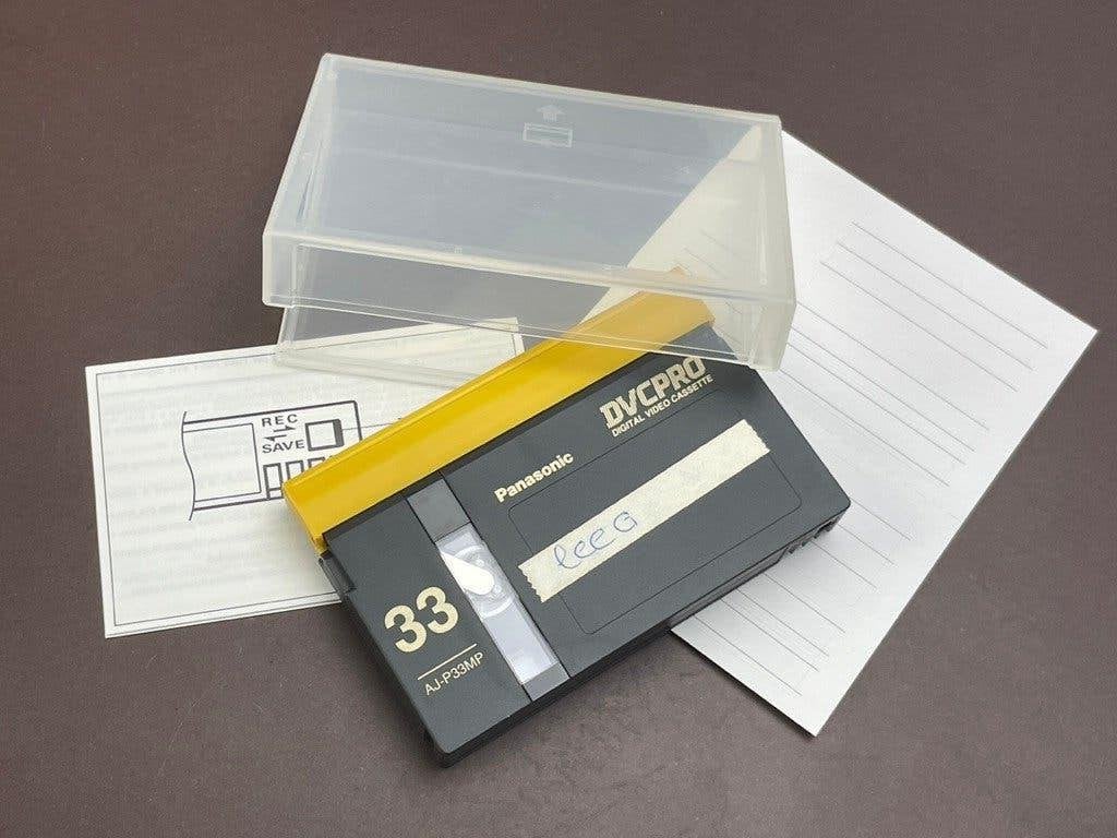 Panasonic DVCPro videoband video tape cassette, Ongebruikt, Panasonic, Band, Disc of Geheugen, Nieuw, Overige soorten