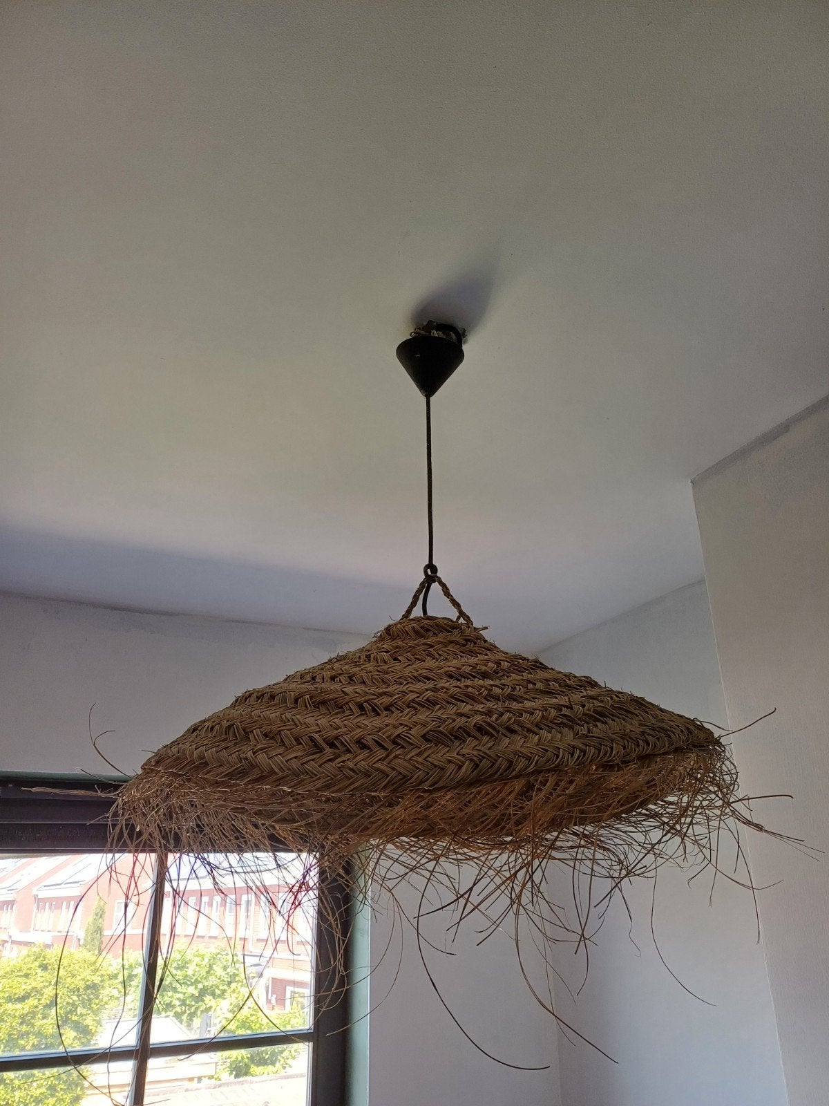 Household Hardware Essaouira zeegras beach lamp - Ø 70 cm, Ophalen