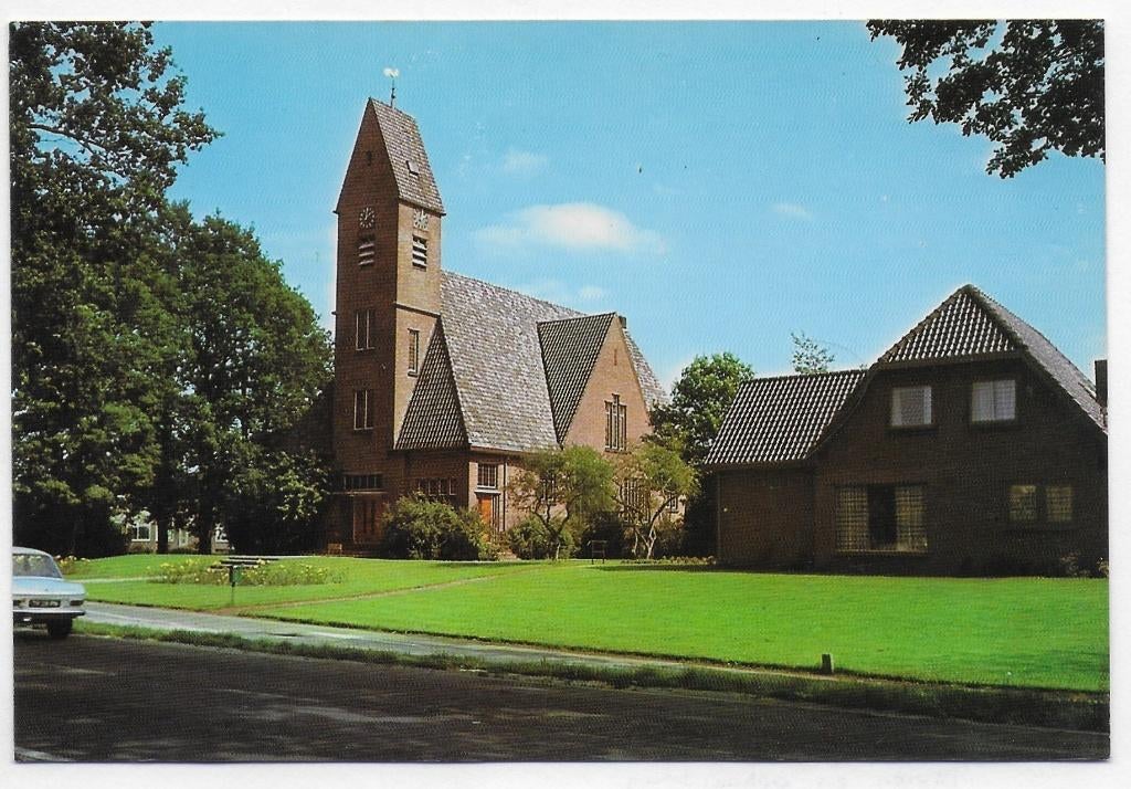 Emst Ned Herv Kerk Gelopen Ansichtkaart ( B4276 ), Ophalen of Verzenden, 1980 tot heden, Gelopen