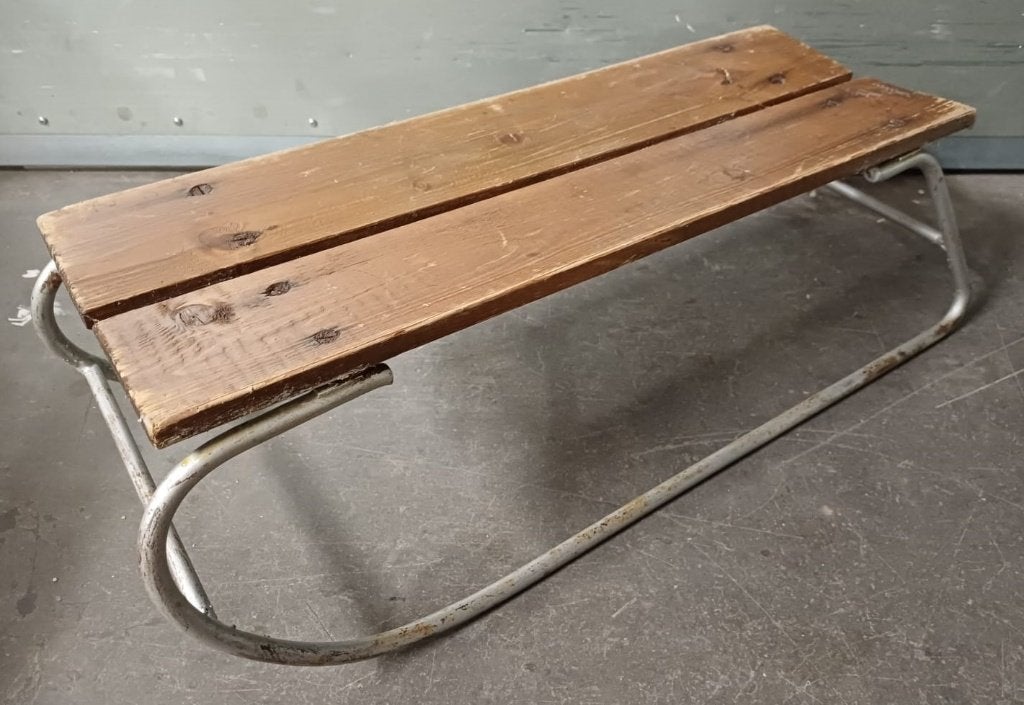 Vintage slee, Ophalen of Verzenden, Gebruikt, Hout