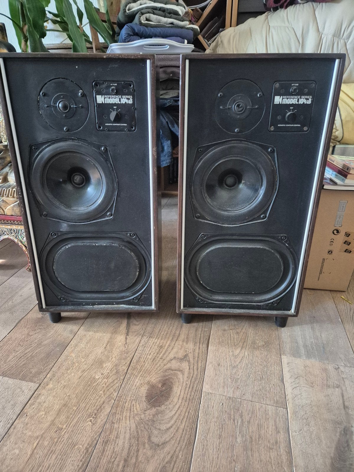 KEF Reference Series Model 104ab Speakerset- Dt, Ophalen, Stereo speakers, Gebruikt, 60 tot 120 watt