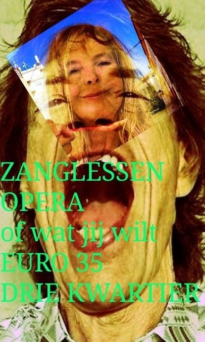 vocal lessons belcanto or totally free, Privéles, Zangles