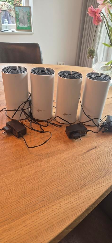TP-Link Deco M4 Mesh WiFi Systeem (4 stuks), Ophalen of Verzenden, Zo goed als nieuw, Router, TP-Link