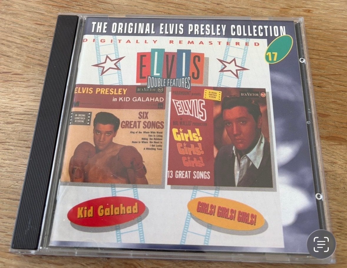 Elvis Presley Kid Galahad & Girls! Girls! Girls!', Film en Theater, Ophalen of Verzenden, Zo goed als nieuw, Inclusief doosje